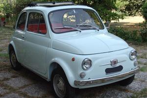 FIAT 500 serie F - 1968 targa oro
