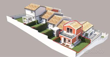 VILLA A SCHIERA A CAGLIARI