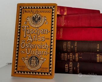 🌐 Libri Guide Turistiche Vintage dell' 800