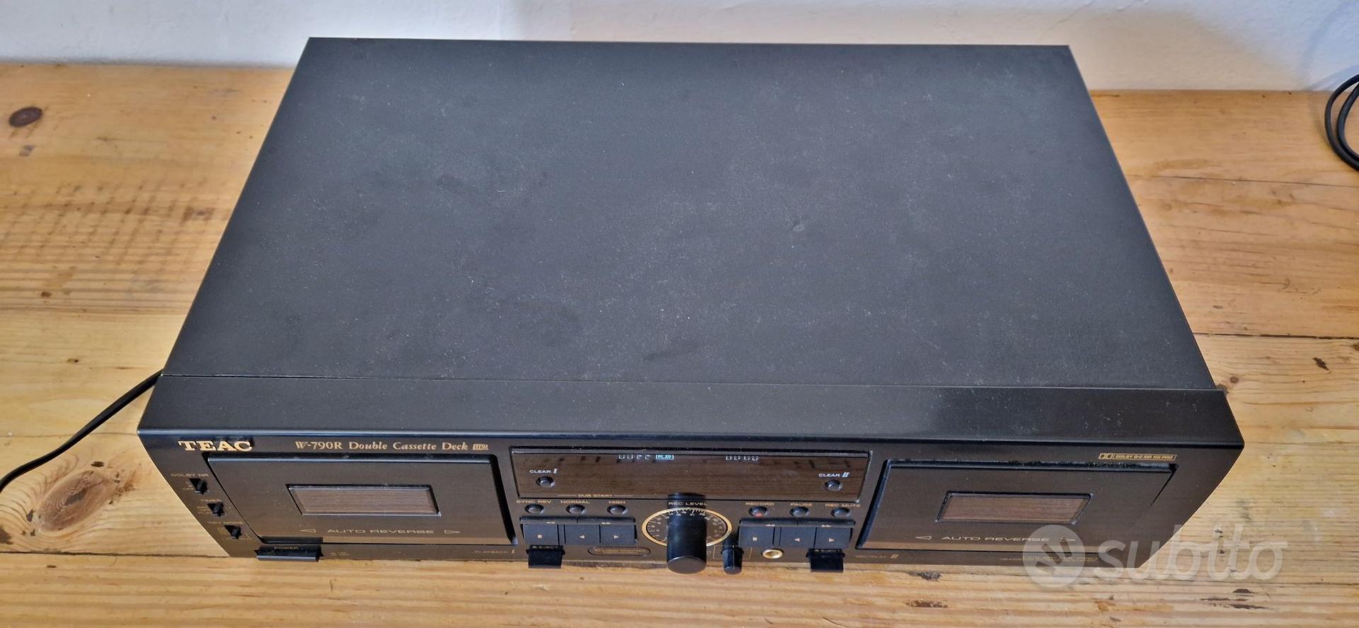 DOUBLE PLATE-FORME CASSETTE TEAC W-790R d'occasion EUR 394,25 - FR