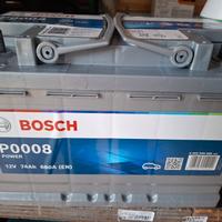 Batteria Bosch 74Ah 680A nuova 