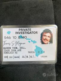 Prop Replica Tessera Magnum P.I.