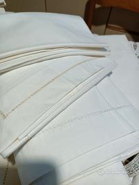 Lenzuolo  lino o misto? E federe anni '60