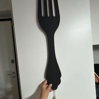 Forchetta lavagna da appendere arredamento cucina