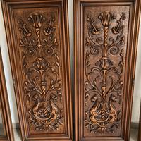 Portine / Ante in legno massello stile barocco