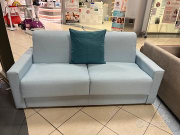 Divano pronto letto nuovo materasso memory