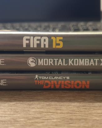 🎮 Lotto3giochi Xbox One FIFA 15,Mortal Kombat,Tom