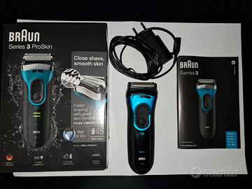Rasoio Braun 3080s con batteria da sostituire