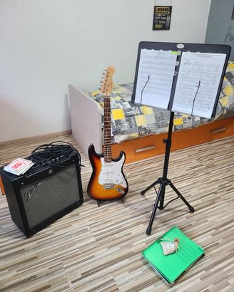 chitarra e amplificatore 