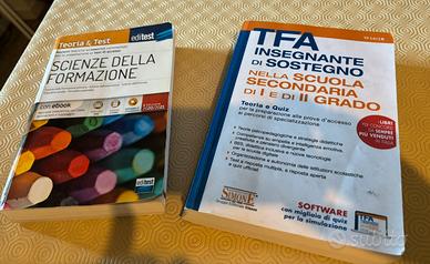 Manuali TFA sostegno e Scienze Form. prim.