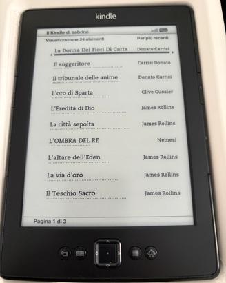 Kindle Paperwhite eBook nero