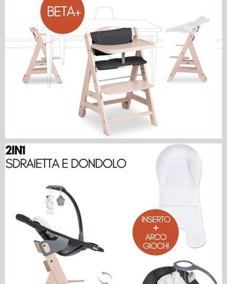 seggiolone evolutivo hauck Deluxe 