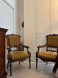 Sedie vintage Senape