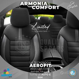 Set Coprisedili Auto In Pelle Per Ford Kuga 2005-2024 - 9 Pezzi, Blu, Impermeabile E Antiscivolo - Foto 3