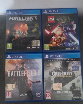 4 giochi per ps4