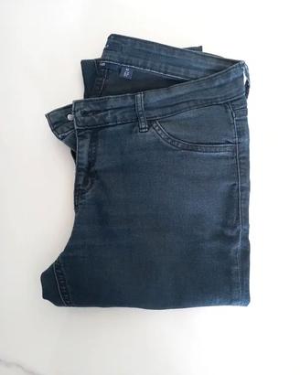 Jeans Kiabi blu skinny fit tg 44