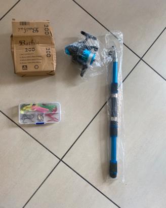 Kit  completo da pesca NUOVO