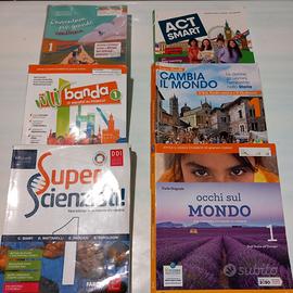 Libri 1 e 2 media - scuola Su Planu