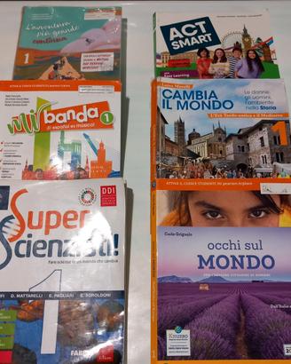 Libri 1 e 2 media - scuola Su Planu