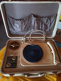 Fonovaligia giradischi portatile anni 60 