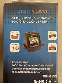 Scanner per negativi, digitalizzatore ecc