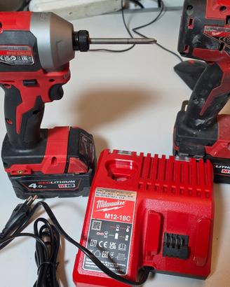 trapano più avvitatore Milwaukee 