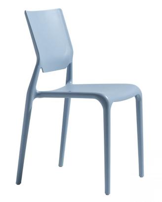 Sedia modello Sirio Scab colore Azzurro
