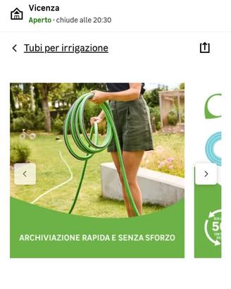 gomma da giardino 3/4 19 mm