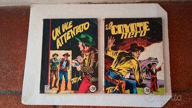 TEX N. 28 E 29 ORIGINALE LIRE 200 con zagor in 4