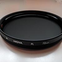 Filtro polarizzatore Hoya PL 72 mm come nuovo