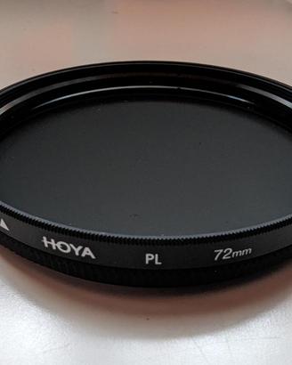Filtro polarizzatore Hoya PL 72 mm come nuovo