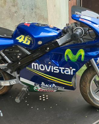 MINIMOTO 24V REPLICA MOVISTAR V.R.46