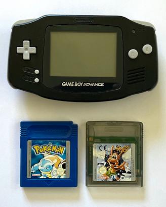 NINTENDO GAME BOY ADVANCE + Pokémon Blu