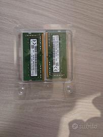 RAM 16GB (2x8GB) DDR4 2666MHz SODIMM per notebook