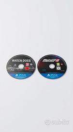 Lotto 2 Giochi MotoGP 18 - Watchdogs  solo disco