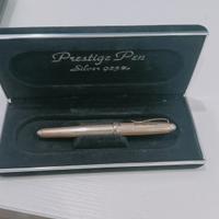 penna a sfera in argento 