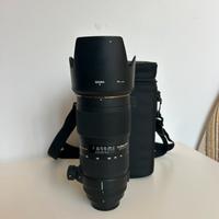 Obiettivo Sigma 70-200 hsm II x Nikon