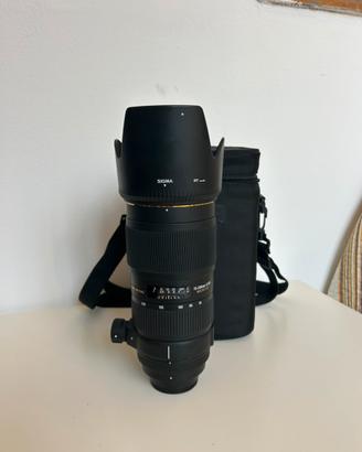 Obiettivo Sigma 70-200 hsm II x Nikon