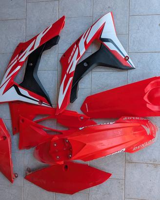  2 Kit Plastiche per Honda CRF 250/300/450 RX