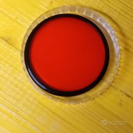 filtro ftf red 52mm rosso come nuovo.