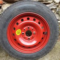 Ruota scorta 13 Fiat Lancia Alfa ORIGINALE