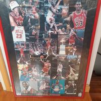poster quadro nba Michael Jordan originale anni 90