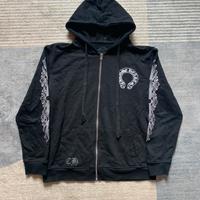 Felpa con zip Chrome Hearts