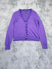 Cardigan Lauren Ralph Lauren Viola Taglia L