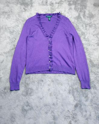 Cardigan Lauren Ralph Lauren Viola Taglia L