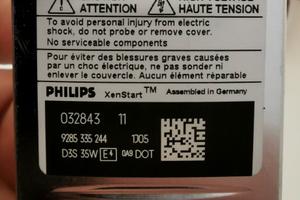 lampade auto Xenon D3S originale PHILIPS 