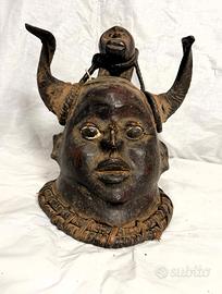 Copricapo Ekoi, Nigeria sudorientale, metà XX sec