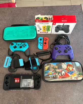 Accessori vari nintendo switch