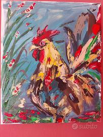 Quadro su tela in acrilico 25x30