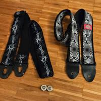 3 tracolle chitarra + attacco